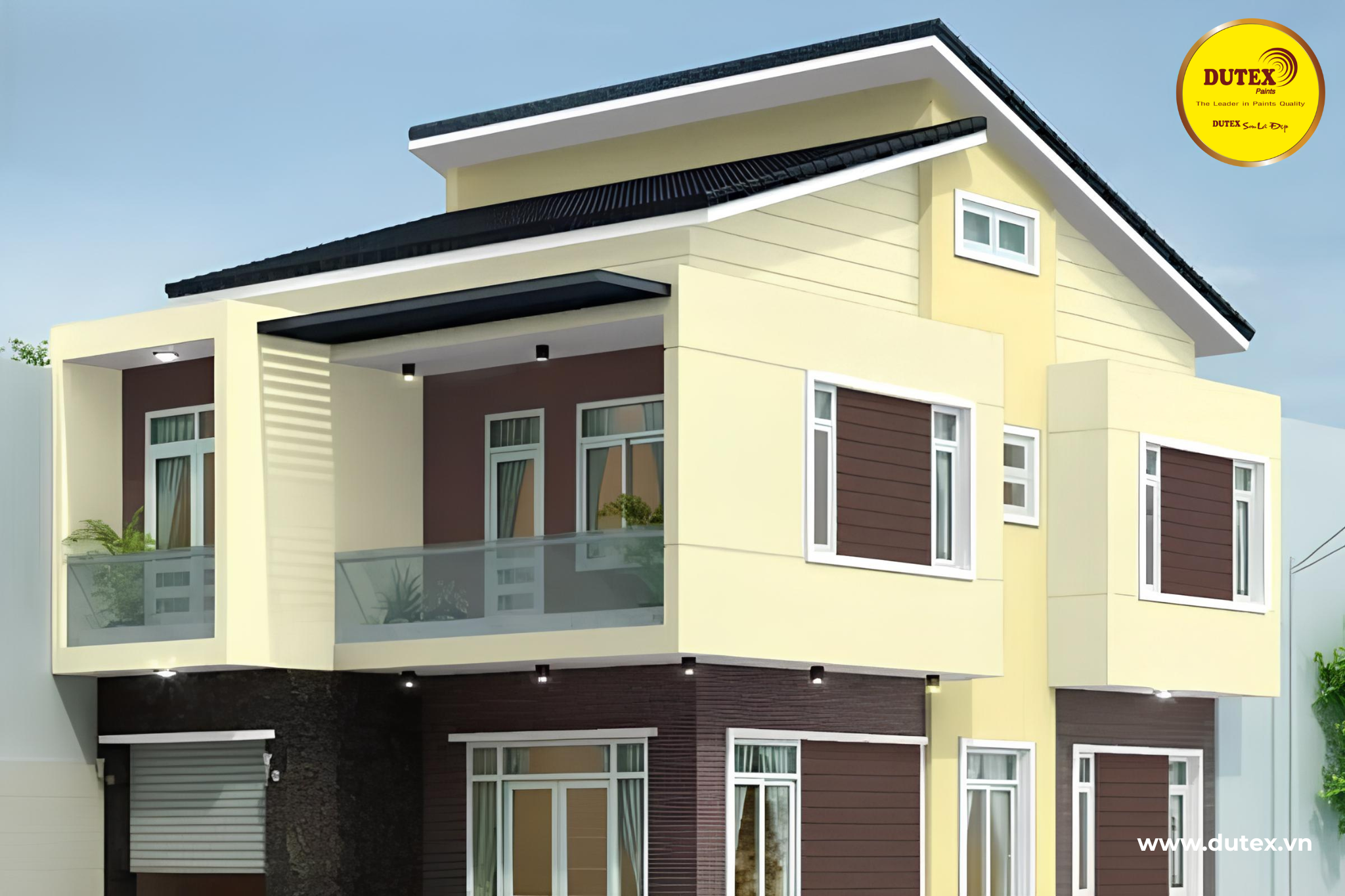 Nếu ở nơi nóng ẩm, có thể chọn màu sơn sáng