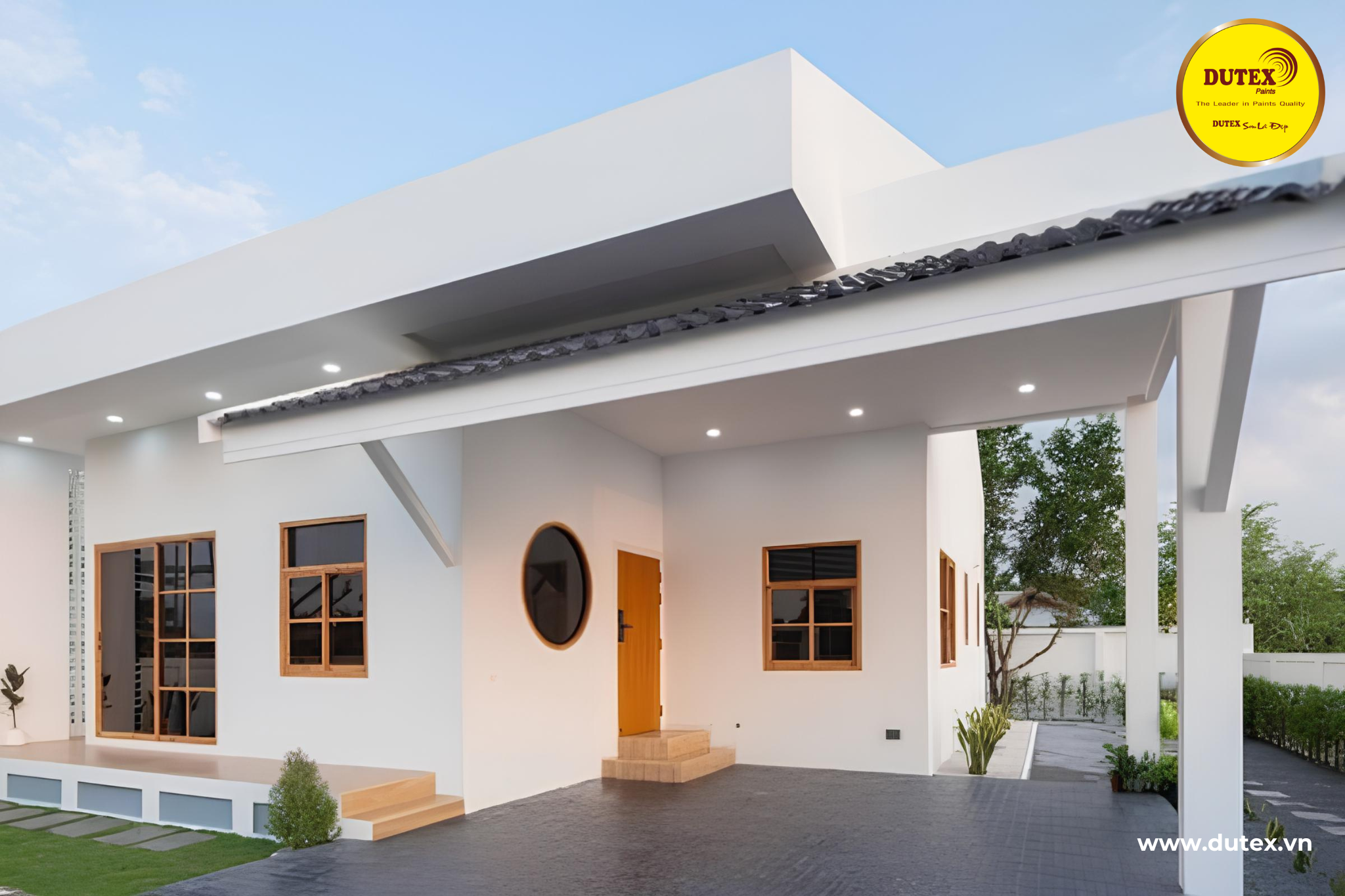 Người thuộc mệnh Thủy nên chọn nhà màu trắng